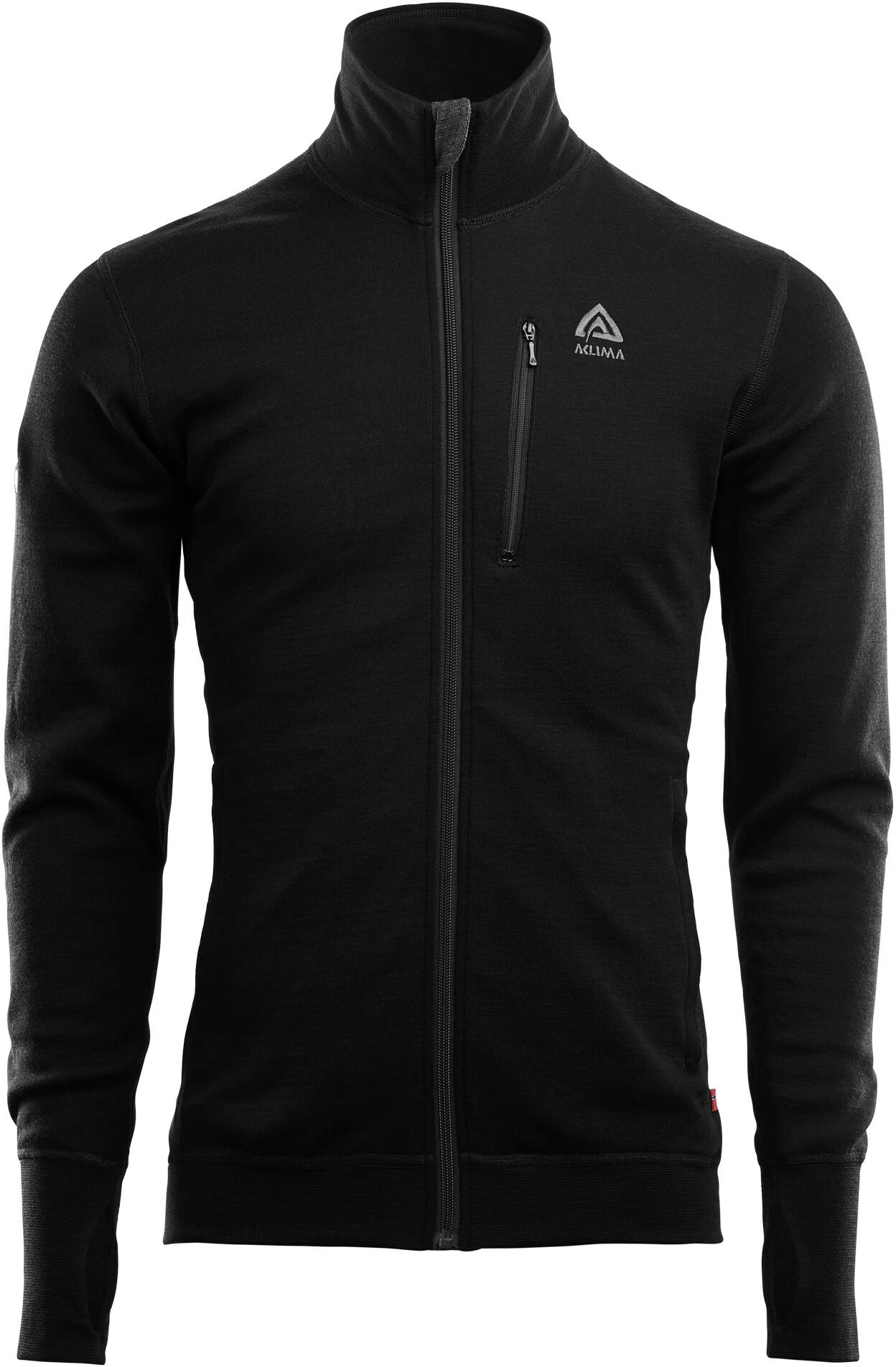 Aclima DoubleWool Veste Homme, noir 3 Aclima DoubleWool Veste Homme, noir