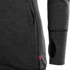 Aclima DoubleWool Veste Femme, gris -Vestes en polaire Soldes aclima doublewool jacket women marengo jet black 3