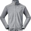 Bergans Hareid Veste polaire sans capuche Homme, gris