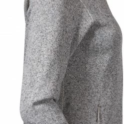 Bergans Kamphaug Sweat à capuche en tricot Femme, gris 9 Bergans Kamphaug Sweat à capuche en tricot Femme, gris -Vestes en polaire Soldes bergans kamphaug knitted hoodie women chalk sand 4 1