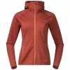Bergans Skaland Veste à capuche Femme, Bleu pétrole -Vestes en polaire Soldes bergans skaland hood jacket women brick 1 2