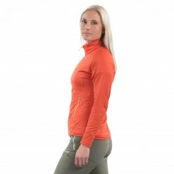 Bergans Skaland Veste Femme, orange -Vestes en polaire Soldes bergans skaland jacket women brick 3