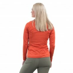 Bergans Skaland Veste Femme, orange -Vestes en polaire Soldes bergans skaland jacket women brick 5