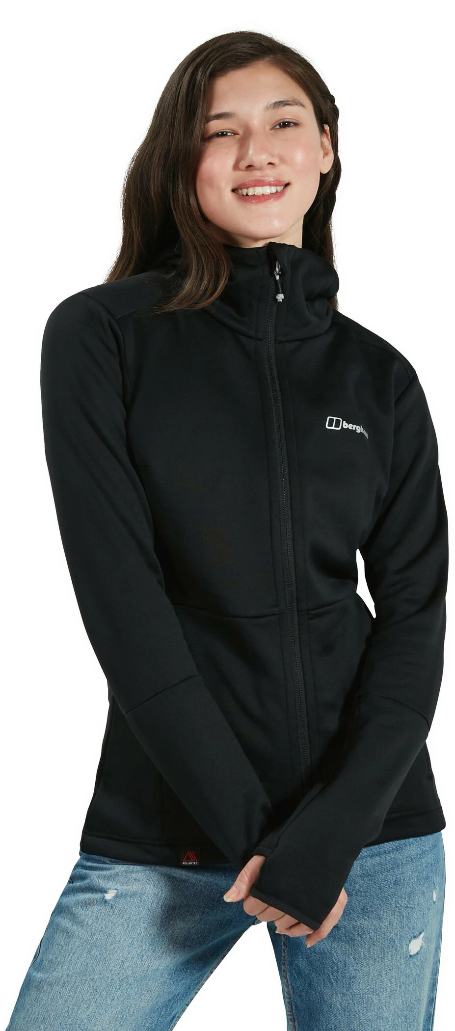 Berghaus Fourier Hooded Veste en polaire Femme, bleu 5 Berghaus Fourier Hooded Veste en polaire Femme, bleu – Image 3