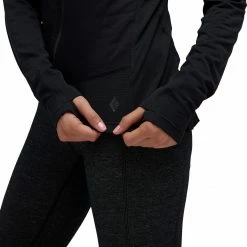 Black Diamond Coefficient LT Hybrid Hoody Women, violet -Vestes en polaire Soldes black diamond coefficient lt hybrid hoody women black 5