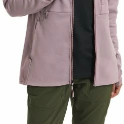 Burton Multipath Veste en polaire à fermeture éclair Femme, violet -Vestes en polaire Soldes burton multipath full zip fleece jacket women elderberry 4 1