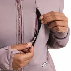 Burton Multipath Veste en polaire à fermeture éclair Femme, violet -Vestes en polaire Soldes burton multipath full zip fleece jacket women elderberry 5 1