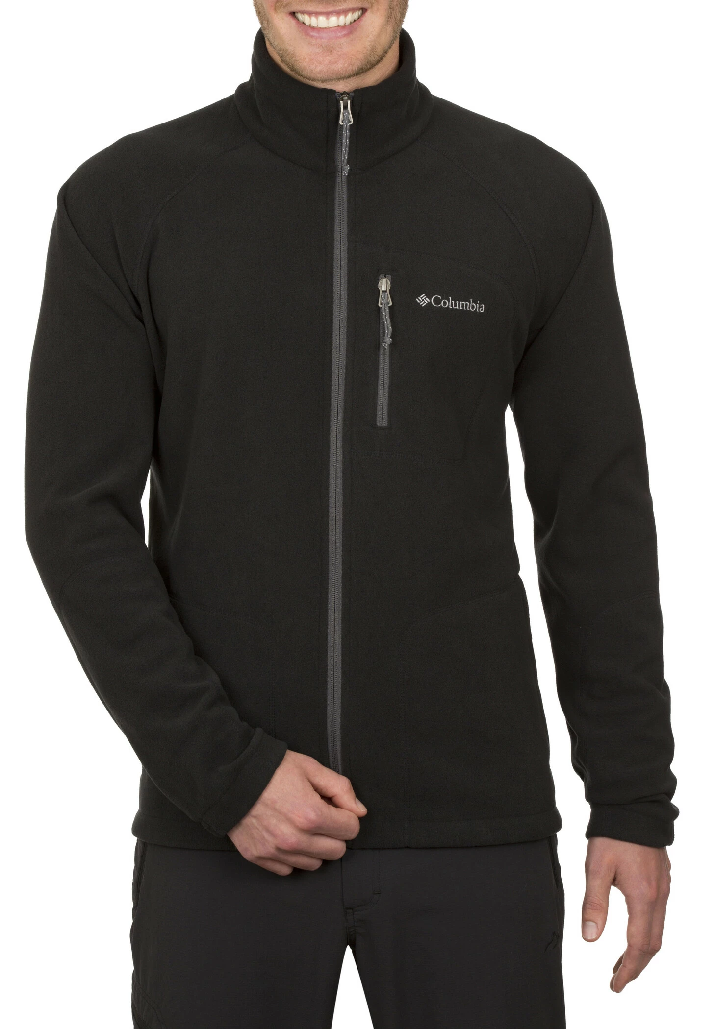 Columbia Fast Trek II Veste polaire zippée Homme, bleu 4 Columbia Fast Trek II Veste polaire zippée Homme, bleu – Image 2