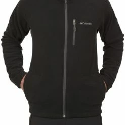 Columbia Fast Trek II Veste polaire zippée Homme, noir -Vestes en polaire Soldes columbia fast trek ii full zip fleece jacket men black 3 2