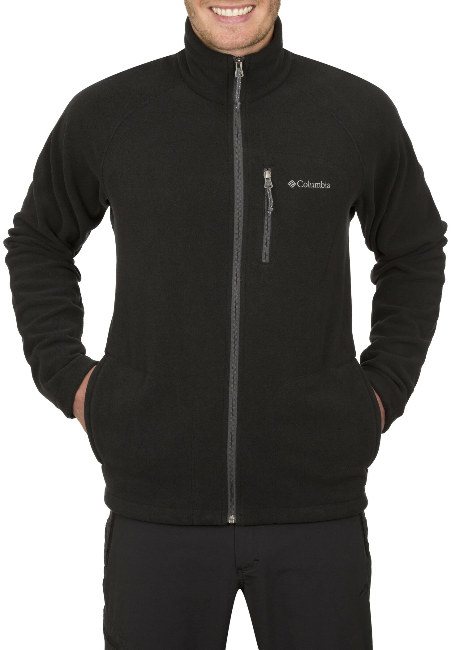 Columbia Fast Trek II Veste polaire zippée Homme, bleu 5 Columbia Fast Trek II Veste polaire zippée Homme, bleu – Image 3