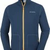 Columbia Fast Trek Polaire légère à fermeture éclair complète Homme, bleu