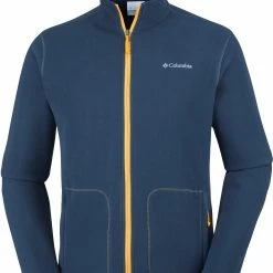 Columbia Fast Trek Polaire légère à fermeture éclair complète Homme, bleu