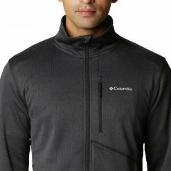 Columbia Park View Veste en polaire à fermeture éclair Homme, bleu -Vestes en polaire Soldes columbia park view fleece full zip jacket men black heather 4