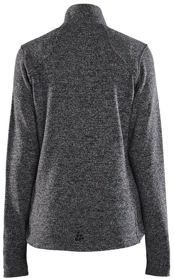 Craft ADV Explr Heavy Fleece Jacket Women, gris/noir 4 Craft ADV Explr Heavy Fleece Jacket Women, gris/noir – Image 2