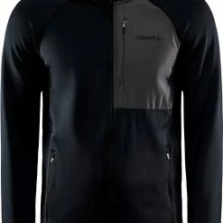 Craft ADV Tech Fleece Couche intermédiaire thermique Homme, noir