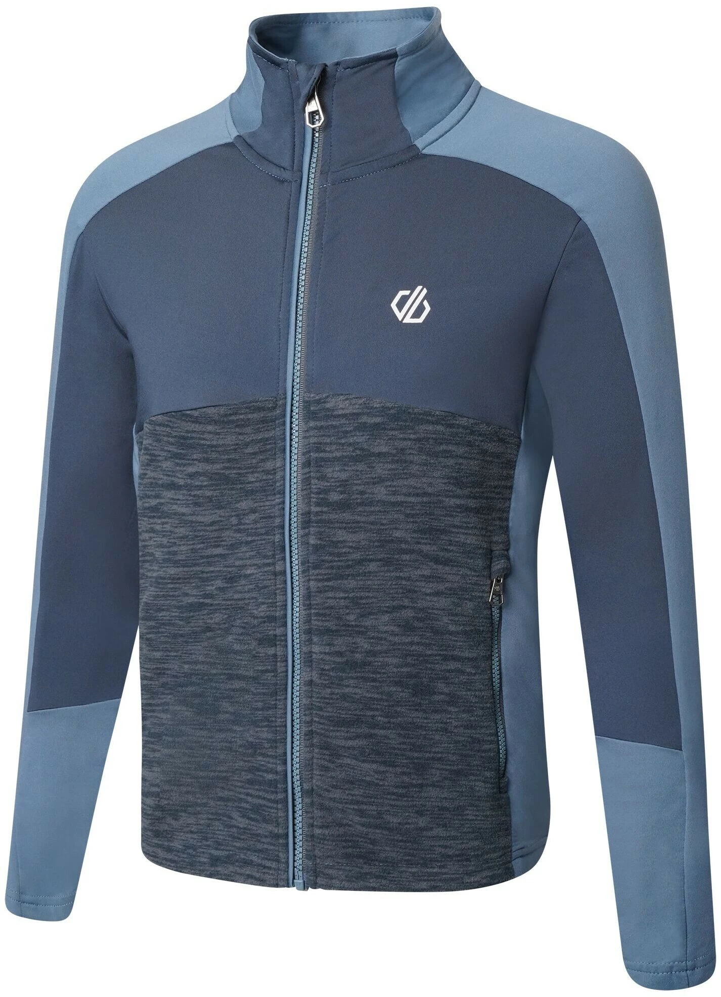 Dare 2b Exception Core Stretch Veste Enfant, turquoise/gris 6 Dare 2b Exception Core Stretch Veste Enfant, turquoise/gris – Image 4