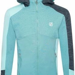Dare 2b Hero Core Stretch Veste Enfant, turquoise/gris