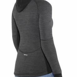 Devold Tinden Spacer Veste à capuche Femme, gris -Vestes en polaire Soldes devold tinden spacer jacket with hood women anthracite 2
