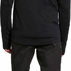 DIDRIKSONS Darius Fermeture éclair intégrale Homme, noir -Vestes en polaire Soldes didriksons darius full zip men black 4