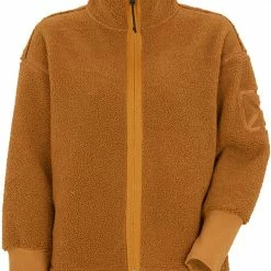 DIDRIKSONS Mella Veste avec Fermeture éclair intégrale Femme, orange