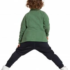 DIDRIKSONS Monte 7 Veste à fermeture éclair Enfant, orange -Vestes en polaire Soldes didriksons monte 7 full zip jacket kids green mist 5