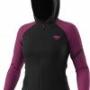Dynafit 24/7 Polartec Zip à capuche Femme, noir/violet