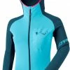 Dynafit Radical Polartec Veste Femme, rouge/Bleu pétrole -Vestes en polaire Soldes dynafit radical polartec jacket women petrol 1 2
