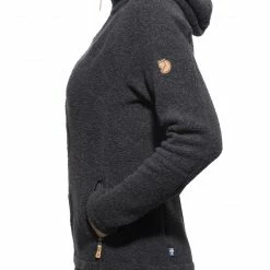 Fjällräven Kaitum Polaire Femme, bleu -Vestes en polaire Soldes fjaellraeven kaitum fleece women dark grey 2