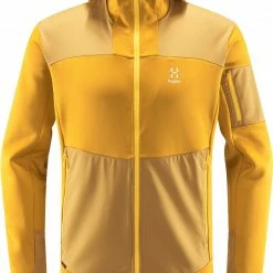 Haglöfs Astral Sweat à capuche Homme, jaune