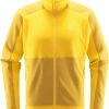 Haglöfs Buteo Veste intermédiaire Homme, gris -Vestes en polaire Soldes hagloefs buteo mid jacket men autumn leaves pumpkin yellow 1 2