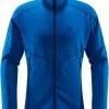 Haglöfs Heron Veste Homme, bleu -Vestes en polaire Soldes hagloefs heron jacket men storm blue 1