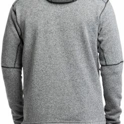 Haglöfs Swook Capuche Homme, gris -Vestes en polaire Soldes hagloefs swook hood men concrete 4