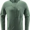 Haglöfs Wool Blend Sweat à capuche Homme, noir -Vestes en polaire Soldes hagloefs wool blend hood men fjell green 1