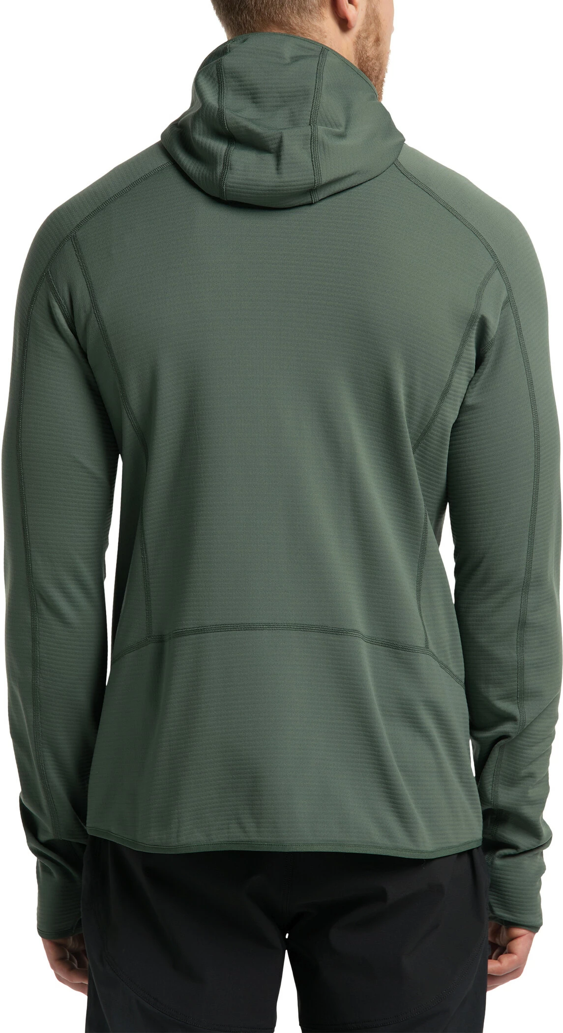 Haglöfs Wool Blend Sweat à capuche Homme, noir 6 Haglöfs Wool Blend Sweat à capuche Homme, noir – Image 4