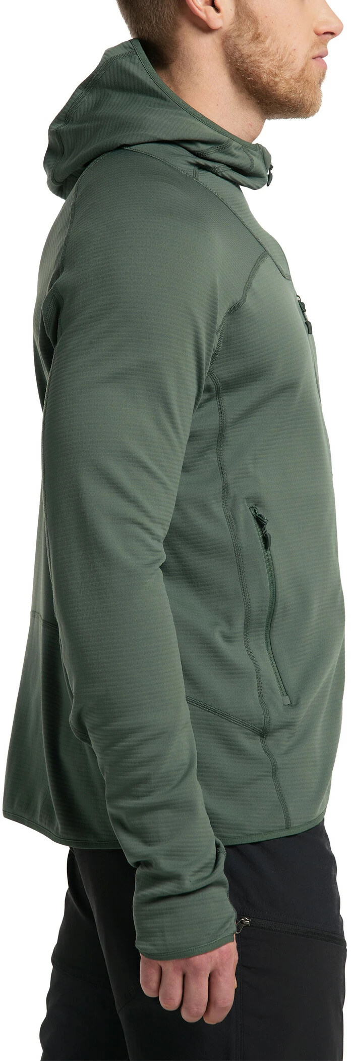 Haglöfs Wool Blend Sweat à capuche Homme, noir 7 Haglöfs Wool Blend Sweat à capuche Homme, noir – Image 5