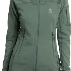 Haglöfs Wool Blend Sweat à capuche Femme, noir -Vestes en polaire Soldes hagloefs wool blend hood women fjell green 3
