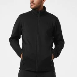 Helly Hansen Alpha Zero Veste en polaire Homme, bleu -Vestes en polaire Soldes helly hansen alpha zero fleece jacket men black 3