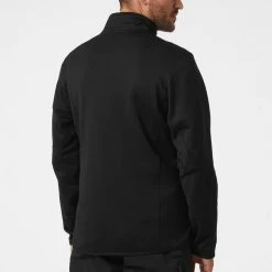 Helly Hansen Alpha Zero Veste en polaire Homme, bleu -Vestes en polaire Soldes helly hansen alpha zero fleece jacket men black 4