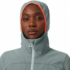 Helly Hansen Aurora Shield Veste en polaire Femme, gris -Vestes en polaire Soldes helly hansen aurora shield fleece jacket women trooper 3