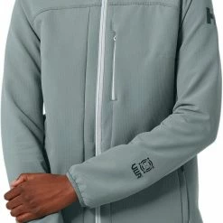 Helly Hansen Aurora Shield Veste en polaire Femme, gris -Vestes en polaire Soldes helly hansen aurora shield fleece jacket women trooper 6