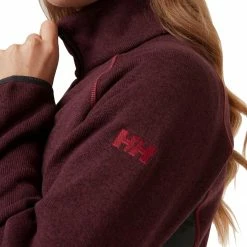 Helly Hansen Varde Veste Femme, gris -Vestes en polaire Soldes helly hansen varde jacket women wild rose 6