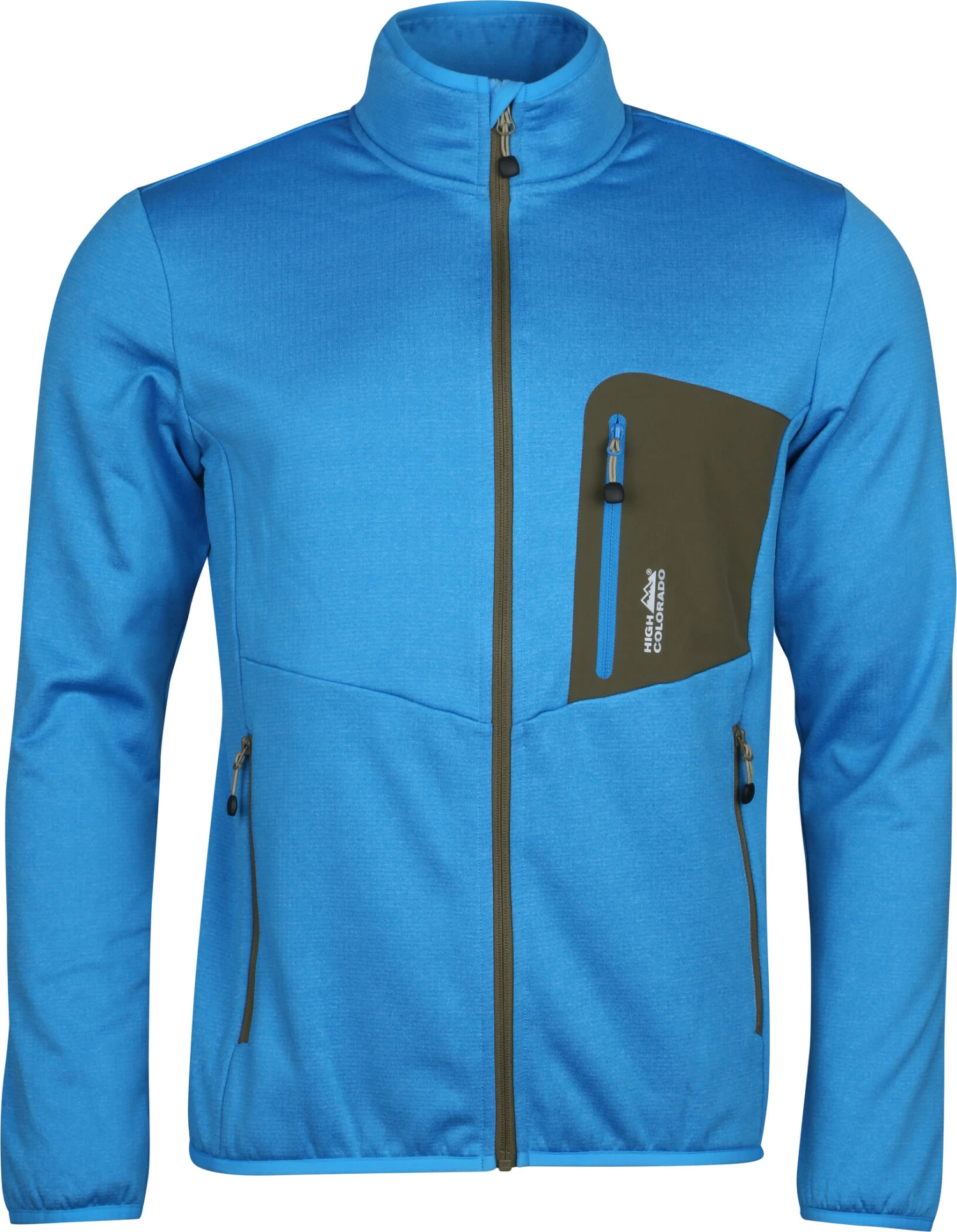 High Colorado Maipo 3 Veste en laine polaire gaufrée Homme, bleu 3 High Colorado Maipo 3 Veste en laine polaire gaufrée Homme, bleu