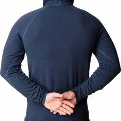 Houdini Outright Houdi Veste en polaire Homme, noir -Vestes en polaire Soldes houdini outright takki miehet cloudy blue 4