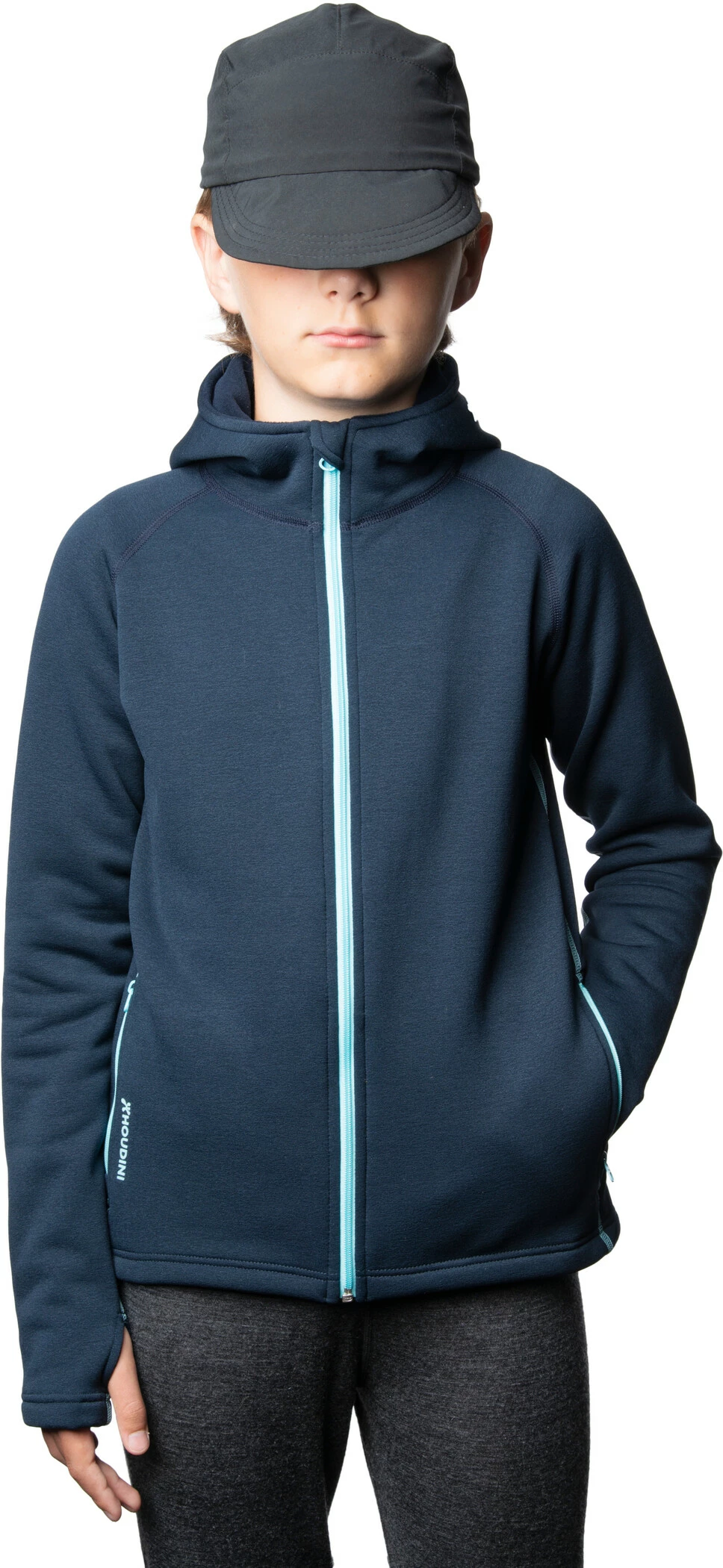 Houdini Power Houdi Veste Adolescents, bleu 4 Houdini Power Houdi Veste Adolescents, bleu – Image 2