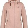 Icepeak Adrian Veste intermédiaire Femme, beige -Vestes en polaire Soldes icepeak adrian midlayer jacket women cranberry 1