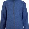 Ivanhoe of Sweden Brodal FM Veste zippée Femme, gris -Vestes en polaire Soldes ivanhoe of sweden brodal fm full zip jacket women denim 1