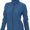 Ivanhoe of Sweden Brodal Long Veste Femme, bleu -Vestes en polaire Soldes ivanhoe of sweden brodal long jacket women navy 1