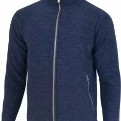 Ivanhoe of Sweden Bruno Veste polaire zippée Homme, bleu