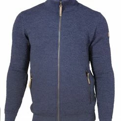 Ivanhoe of Sweden Morel Veste à fermeture éclair Homme, bleu