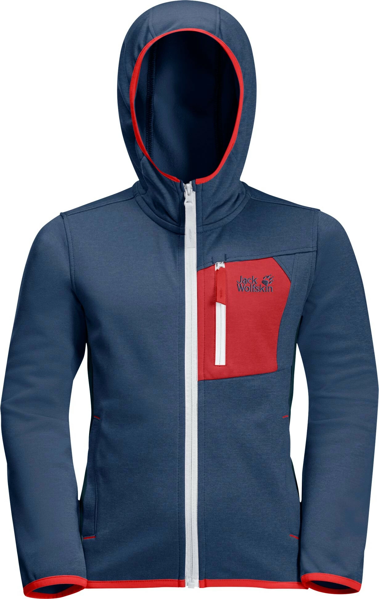 Jack Wolfskin Active Veste Enfant, bleu 4 Jack Wolfskin Active Veste Enfant, bleu – Image 2